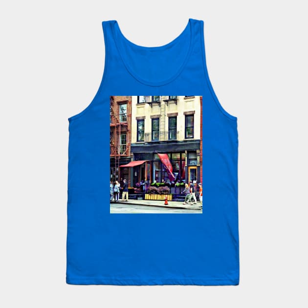 Manhattan NY - Restaurant in Chelsea Tank Top by SusanSavad